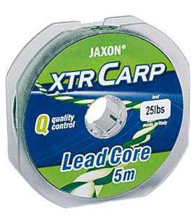 Plecionki Jaxon Pro Carp Lead Core brąz 5m