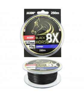 Plecionki Jaxon Black Horse 8X Catfish 250m