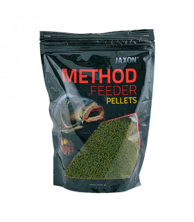 Pellet Jaxon Method Feeder 4mm500gbetaina zielona