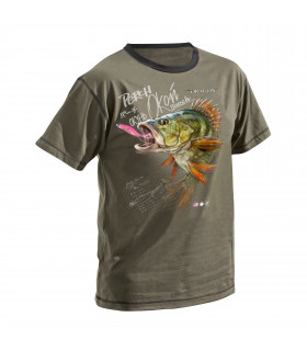 T-Shirty Dragon Okoń oliwkowe