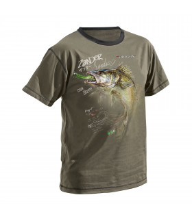 T-Shirty Dragon Sandacz oliwkowe
