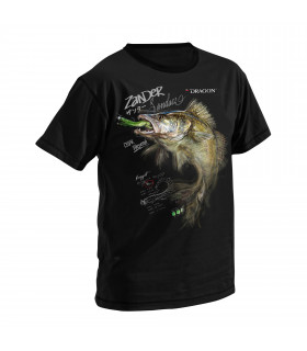 T-Shirty Dragon Sandacz czarne