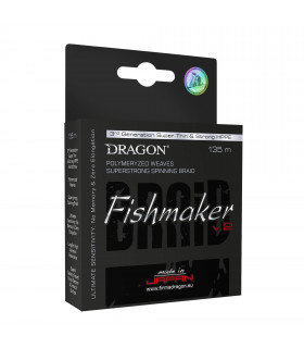 Plecionki Dragon Fishmaker V.2 zielone 135 m