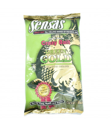 Zanęta Sensas Crazy Bait Green Gold 1 kg*