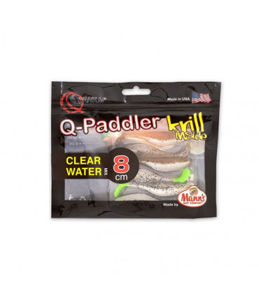 Zestaw przynęt Q-paddler Clear Water 8cm