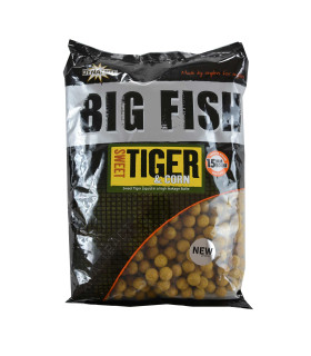 Kulki DB. Sweet Tiger Corn Boilies 15mm op.1.8kg