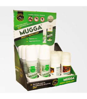 Mugga roll-on zestaw repelentów - 12 szt.