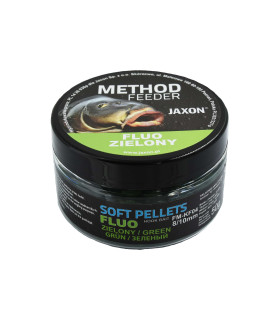 Pellet Soft Fluo Method Feeder 8/10mm 50g zielony