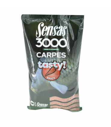 Zanęta Sensas 3000 Carp Tasty Garlic 1 kg