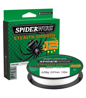 Plecionki Spiderwire Stealth Smooth 12 Translucent