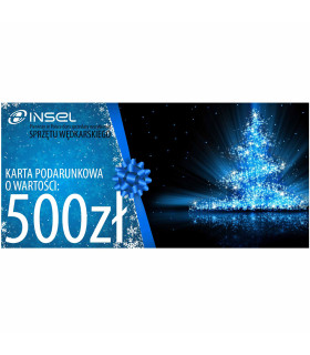 Karta podarunkowa świąteczna elektroniczna 500 zł