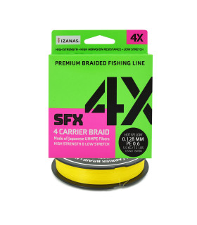Plecionki Sufix SFX 4X Hot Yellow 135m