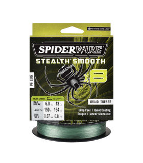Plecionki Spiderwire Stealth Smooth 8 Green 150m