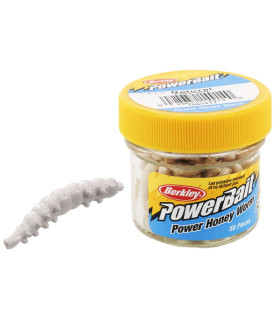 Przynęta Berkley Powerbait Honey Worms(whitescal.)