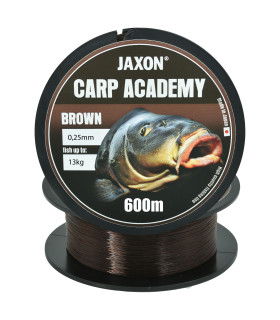 Żyłki Jaxon Carp Academy Brown 600m