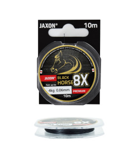 Plecionki Jaxon Black Horse 8X Premium 10m
