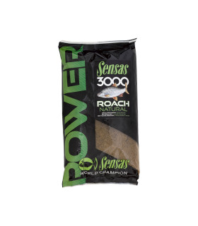 Zanęta Sensas 3000 Power Roach Natural 1kg