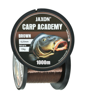 Żyłki Jaxon Carp Academy Brown 1000m