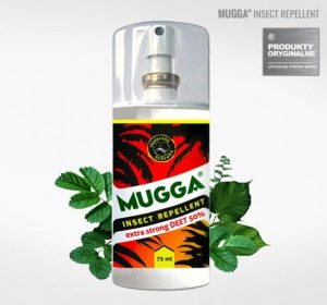 Repellenty firmy Mugga.