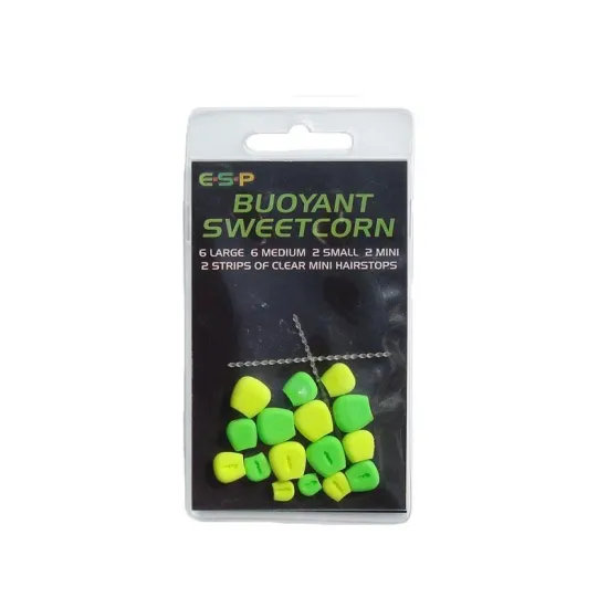 Przynęta kukurydza fluoro zielona i żółta E-S-P
