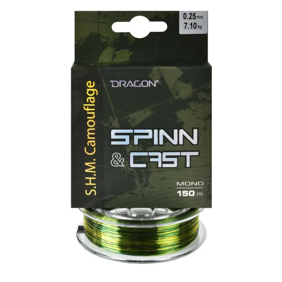 Żyłka spinningowa Dragon S.H.M. Camouflage Spinn & Cast 0.25mm 150m