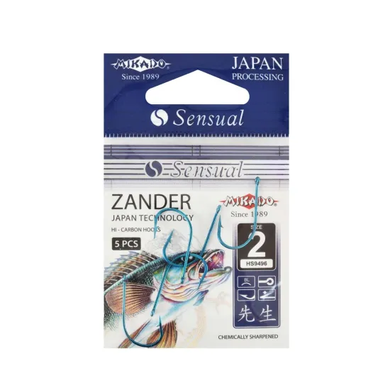 Haczyki method feeder Mikado Sensual Zander rozmiar 2 5 sztuk