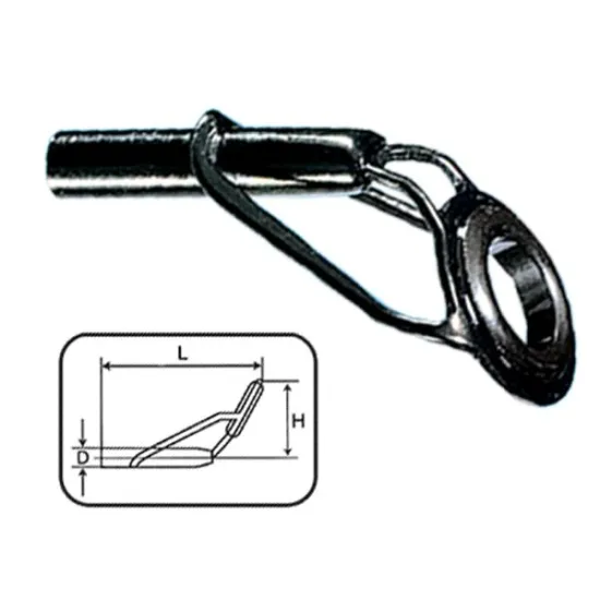 Przelotka szczytowa Alu Oxyd #6 średnica 2.4mm