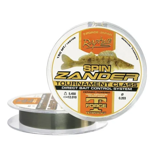 Żyłka spinningowa Trabucco Rapture Spin Zander 0,203mm 150m