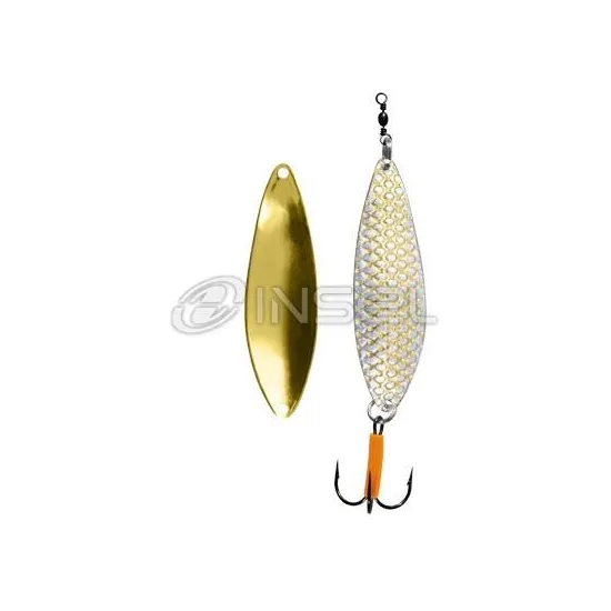 Błystka wahadłowa Wydra flex spark złoty 20g Dragon