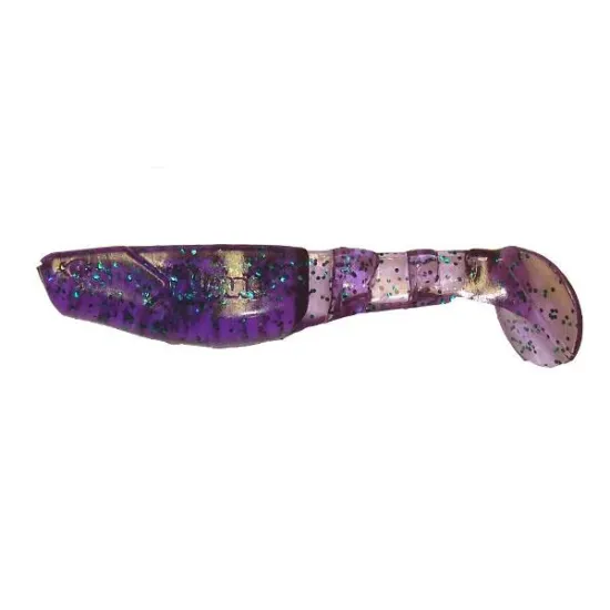 Ripper, kopyto Mann's 3 cm JB granat, zielony brokat