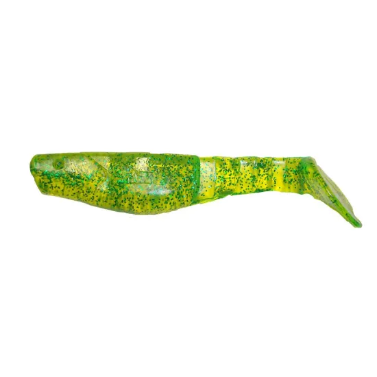 Ripper, kopyto Mann's 9cm CHGBF seledynowy / zielony brokat