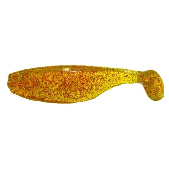 Przynęta ripper Mann's 8cm RFCH seledynowy / czerwony brokat