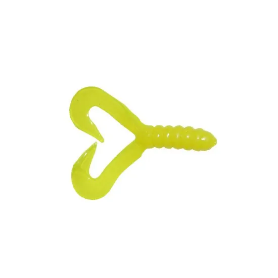 Twister Manns 4,5 cm FCH seledynowy / fluo