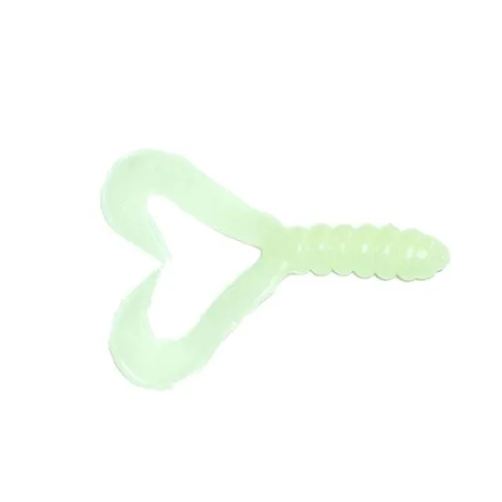 Twister Manns 4,5 cm FW biały / fluo
