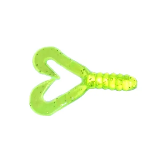 Twister Manns 4,5 cm MFCH seledyn z brokatem