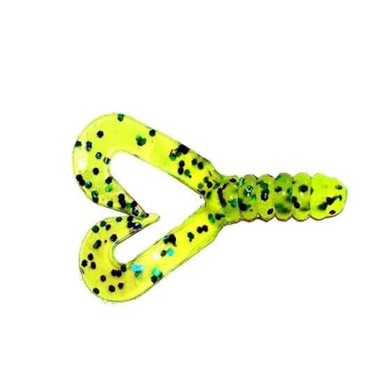 Twister Manns 4,5 cm CHP seledyn z "pieprzem"