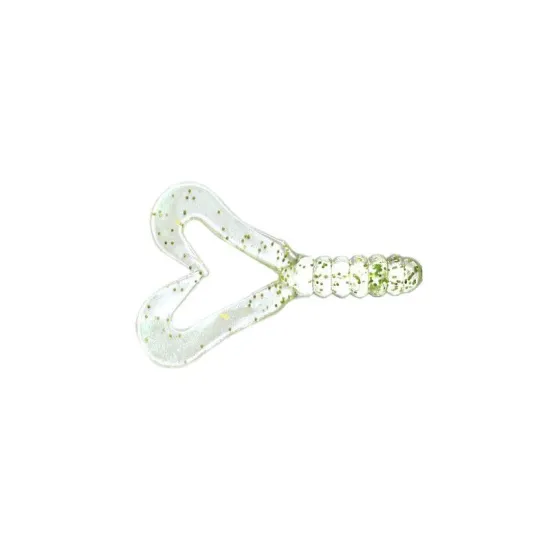 Twister Manns 4,5 cm MFCL przezroczysty / srebrny brokat