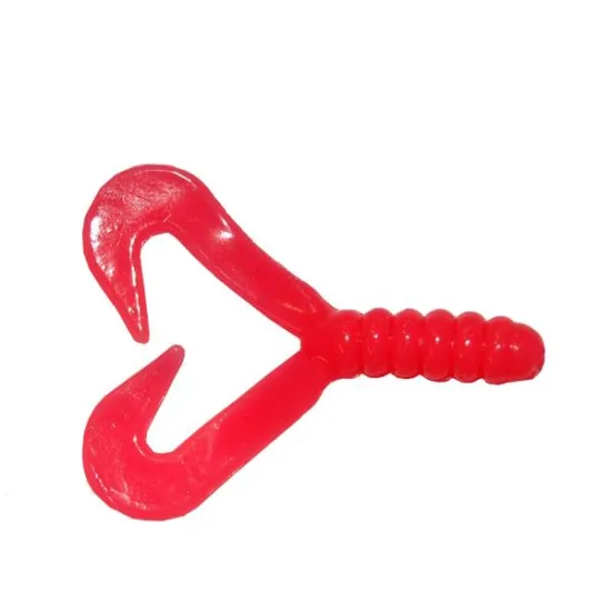 Twister Manns 4,5 cm EP jaskrawo różowy