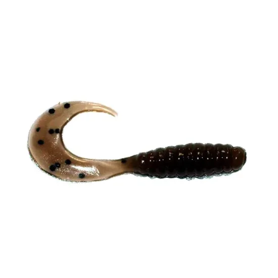 Twister Manns 3,0 cm PS brązowy z "pieprzem"
