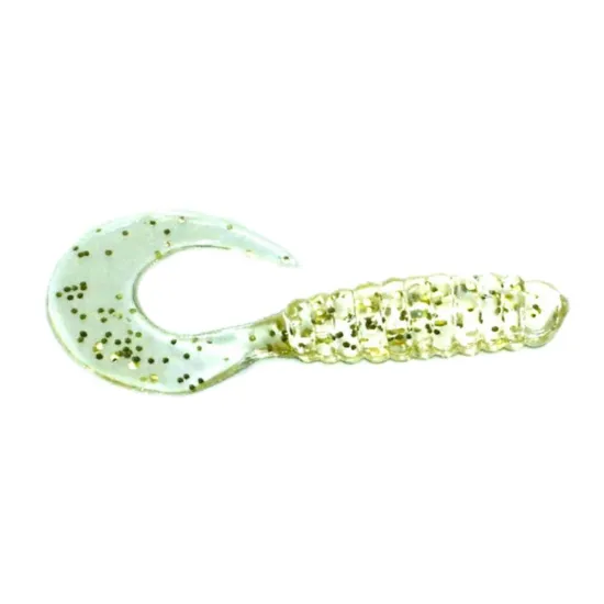 Twister Manns 3,0 cm GFCL przezroczysty / złoty brokat