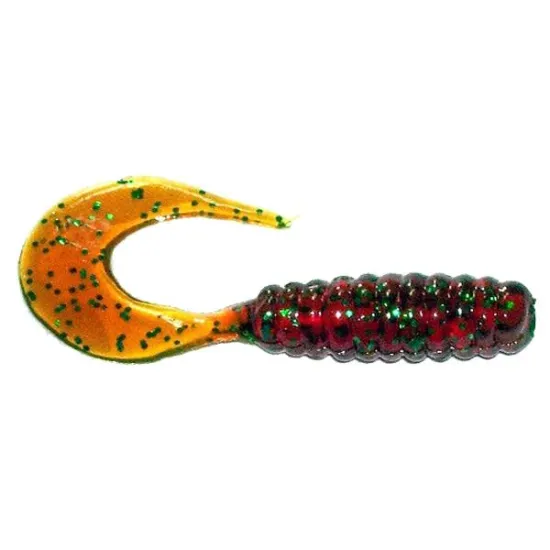 Twister Manns 3,0 cm GNFMO motor oil / zielony brokat