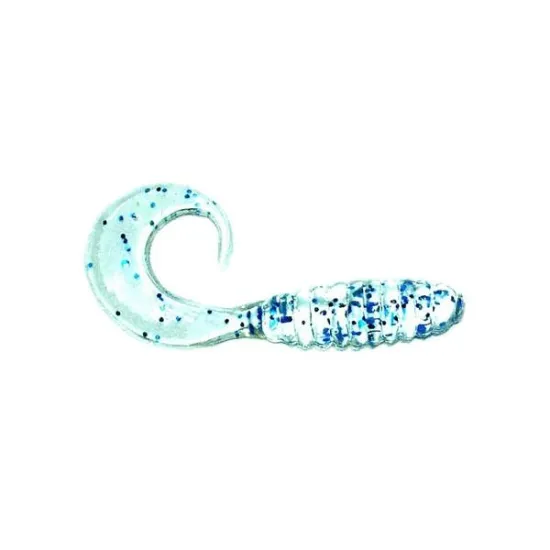 Twister Manns 4,0 cm BFCL przezroczysty / niebieski brokat