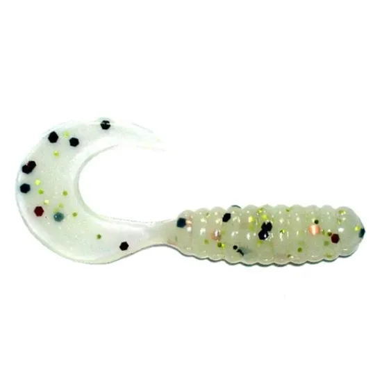 Twister Manns 5,5 cm SA perłowy / kolorowy brokat