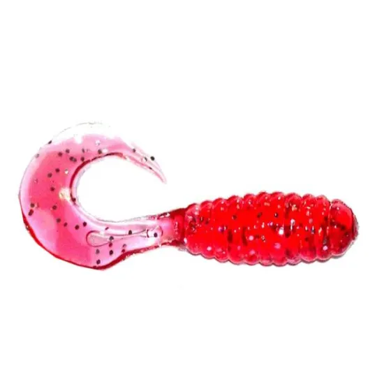Twister Manns 5,5 cm MFST czerwony z brokatem