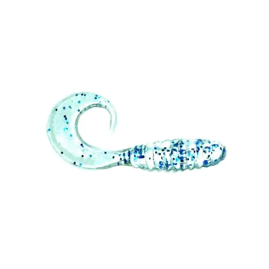 Twister Manns 5,5 cm BFCL przezroczysty / niebieski brokat