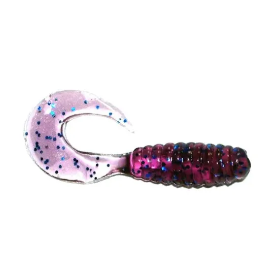 Twister Manns 5,5 cm EG granatowy z brokatem
