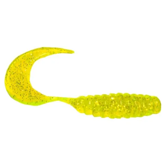 Twister Manns 7 cm MFCH seledynowy z brokatem
