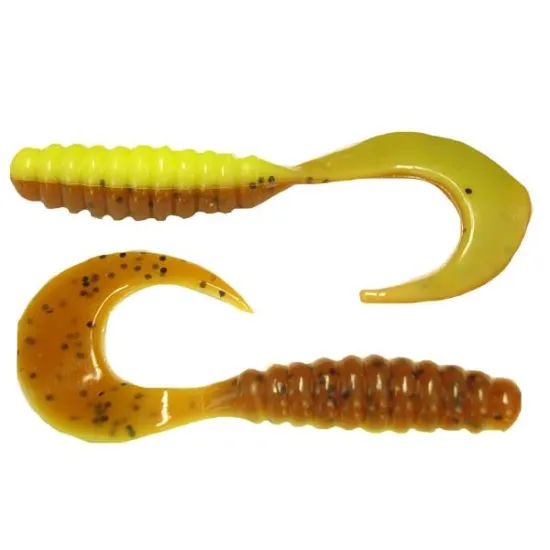 Twister Manns 7 cm PSCH zielono-brązowy z "pieprzem"