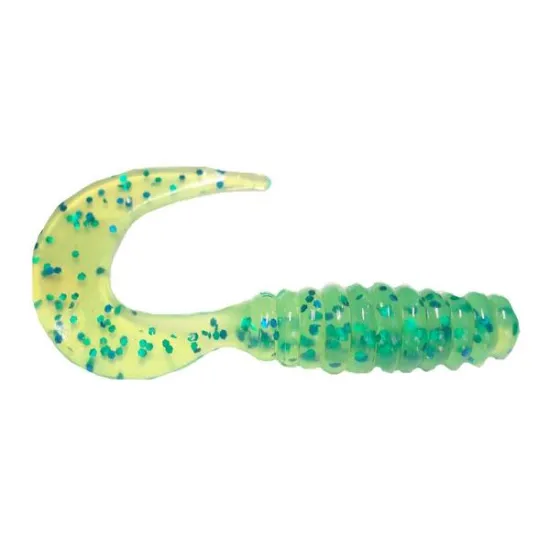 Twister Manns 7 cm CHGBF seledynowy / zielony brokat