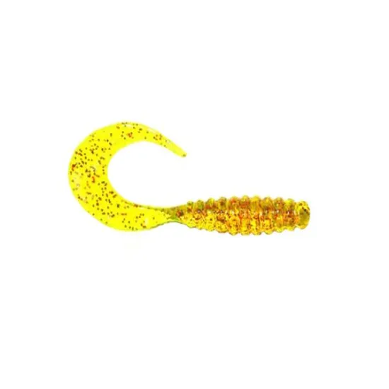 Twister Manns 4,0 cm RFCH seledyn / czerwony brokat